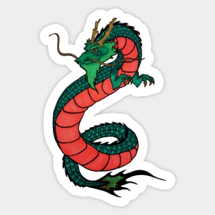 Serpent Dragon Sticker